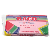 PLASTILINA BACO MARQUETA 180GR ROSA No.53