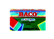 PLASTILINA BACO MARQUETA 180GR VERDE OBSCURO No.62