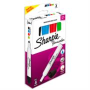 Marcador Acuacolor Sharpie Base Agua Estuche C/4 Pzas