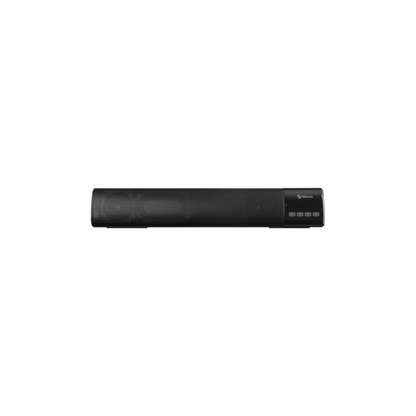 Bocina Steren SoundBar Bluetooth con Bass Reflex Color Negro