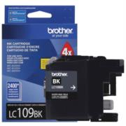 Tinta Brother LC109BK Rendimiento 2400 Páginas Color Negro