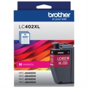 Tinta Brother LC402XL Súper Alto Rendimiento Hasta 1500 Páginas Color Magenta