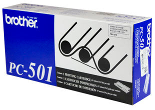 Tóner Brother PC-501 Rendimiento 150 Páginas FAX575 Color Negro