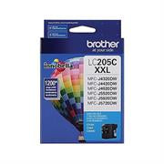 Tóner Brother LC205C Rendimiento 1200 Páginas MFCJ4420DW/MFCJ4620DW/MFCJ5720DW/MFCJ5 Color Cian