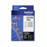 Tóner Brother LC207BK Rendimiento 1200 Páginas MFCJ4420DW MFCJ4620D Color Negro