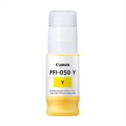 Tinta Canon PFI-050 Y a Base de Pigmentos 70ml para imagePROGRAF TC-20 Color Amarillo