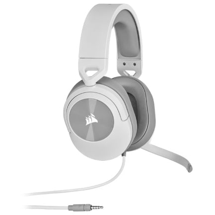 Audífonos Corsair (CA-9011261-NA) HS55 Alámbricos Stereo 3.5mm/Micrófono Compatibilidad PC/PS4/XBOX/SWITCH