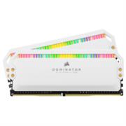 Memoria RAM Corsair Dominator Platinum 16GB (2x8GB) DDR4 3200MHz DIMM RGB XMP Non-ECC Blanco CL16