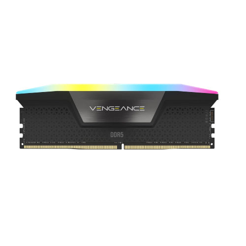 Memoria RAM Corsair Vengeance RGB 32GB (2x16GB) DDR5 6400Mhz DIMM Black CL36
