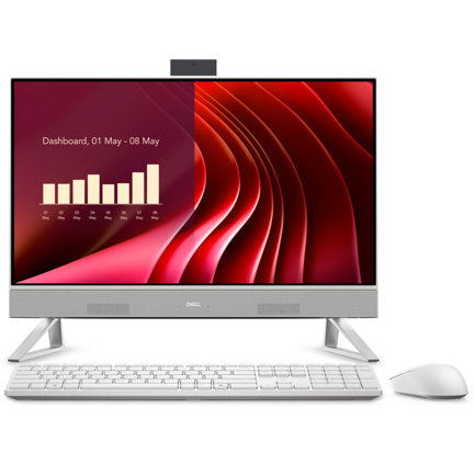 All in One Dell Pro EC24250 23.8 Touch Core i5-1334U 512GB SSD Ram 16GB Windows 11 Home Color Blanco