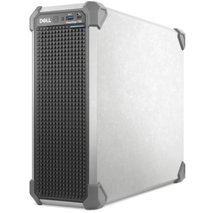 Servidor Dell PowerEdge T160 + Intel Xeon 6333P + 1x16GB 5600MT/s + 2x480GB 3.5 + Sin Controlador + 1 Año Básico NBD