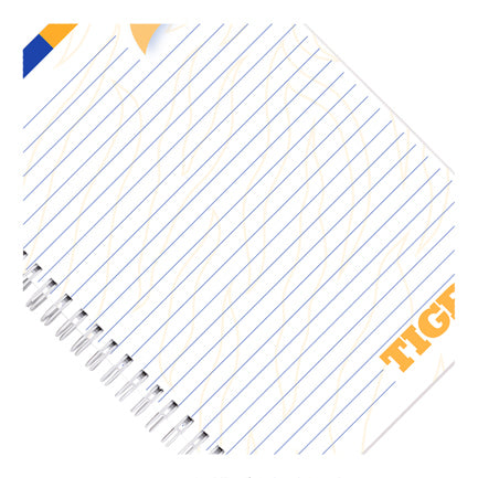 Libreta Dietrix First Class pasta dura doble arillo 80 hojas raya Club Tigres UANL modelo de corazon