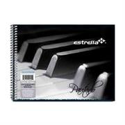 CUADERNO ESTRELLA PAUTADO ESPIRAL ITALIANA 50 HJS