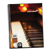 CUADERNO ESTRELLA PAUTADO PROFESIONAL ESPIRAL 50 HJS