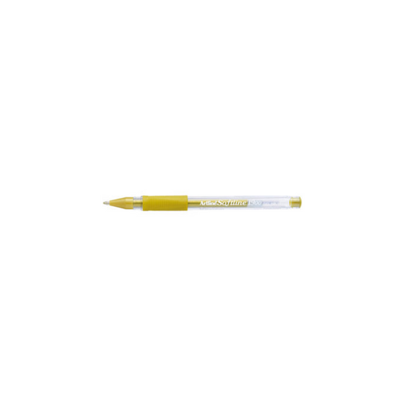 Boligrafo Artline Gel Mediano 0.7mm Dorado C/12