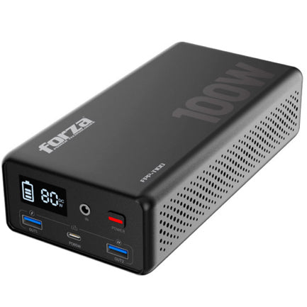 Forza FPP-T100 Portable Power 100W 5/9/12VDC USBA/C 1AC 110V LMFP