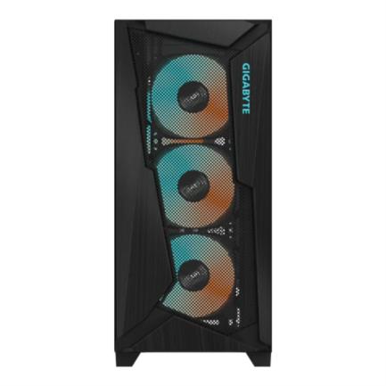 Gabinete Gamer Gigabyte (D90)  C301 Glass Media Torre ITX mATX ATX EATX 4xFan ARGB Cristal Templado Negro