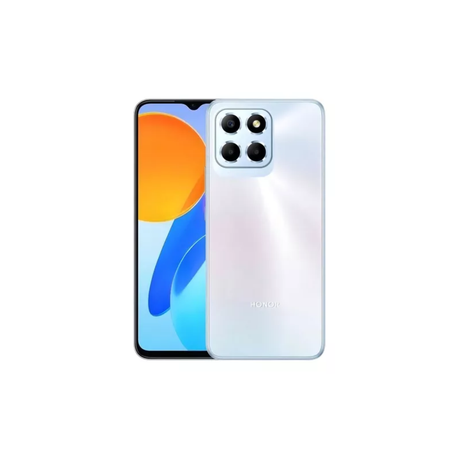 Smartphone Honor(D90) X6S 6.5" 128GB/4GB Cámara 50MP+2MP+2MP/5MP Mediatek Android 12 Color Plata Titanio