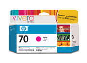 TINTA HP LF 70 MAGENTA DESIGNJET Z2100 Z3100 130ML