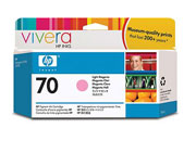 TINTA HP LF 70 MAGENTA CLARO DESIGNJET Z2100 Z3100 130ML