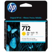 Tinta HP LF DesignJet 712 29ml Color Amarillo