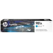 TINTA HP 981A PAGEWIDE CIAN