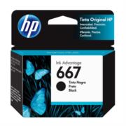 Tinta HP Original Ink Advantage 667 Color Negro