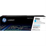 Toner HP LaserJet 206X Original Color Cian.