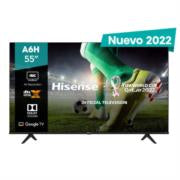Televisor Hisense 55" LED Smart TV 4K UHD Resolución 3840x2160 Android TV