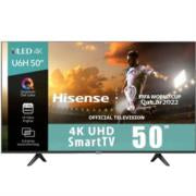 Televisor Hisense U6H 50" ULED 4K UHD Resolución 3840x2160 Google TV
