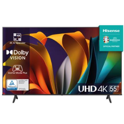 Televisor Hisense 55" A6N 4K Smart Google TV Wi-Fi HDMI USB 3840 2160 RGB