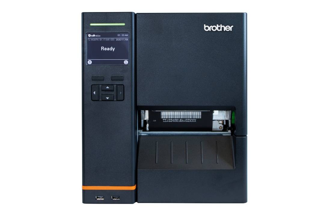 Impresora Industrial de etiquetas de código de barras ultrarrápida y de gran volumen con pantalla LCD (Garantía 2 años o 1millon ")