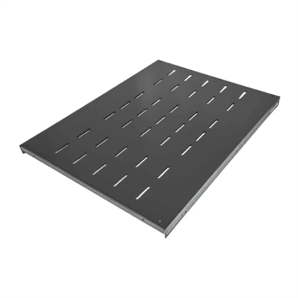 Charola Gabinete Intellinet Fija 19" 1U 600mm Profundidad Alta Resistencia Color Negro