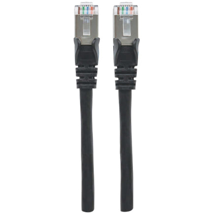 CABLE INTELLINET PATCH CAT 6a  7.6M(25.0F) S/FTP NEGRO