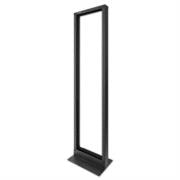 Rack Intellinet de Dos Postes 19" 45U Estándar Desarmado Flactpack Color Negro