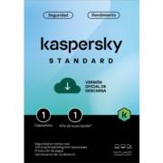 Licencia Antivirus ESD Kaspersky Standard 1 Año 1 Dispositivo