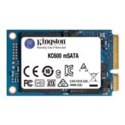 Unidad de Estado Sólido SSD Kingston KC600 512GB MSATA3 NAND 3D TLC