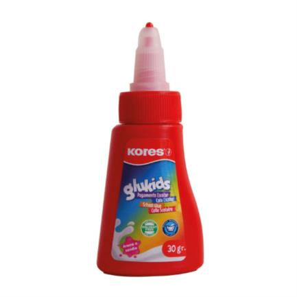 PEGAMENTO LIQUIDO  KORES BLANCO GLUKIDS 30GRS