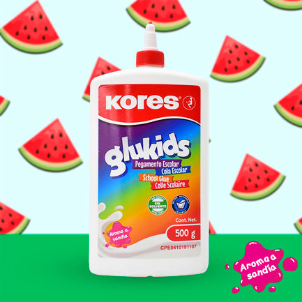 PEGAMENTO LIQUIDO KORES BLANCO GLUKIDS 500GRS