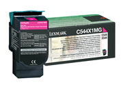 Tóner Lexmark C544N Alto Rendimiento Retornable Color Magenta