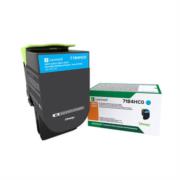 TONER LEXMARK CYAN EXTRA ALTO RENDIMIENTO CS417/CX417