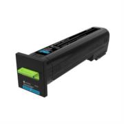 Toner Lexmark Alto Rendimiento CX82x/CX860 Color Cian