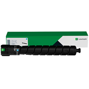 Tóner Lexmark Rendimiento 22000 Páginas Color Cian Compatibilidad CX942/943/944