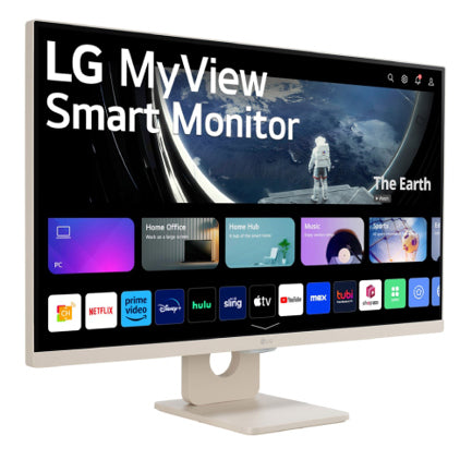 Monitor LG 27" Myview Smart TV WebOs23 IPS 1920x1080 HDMI USB 1 yr garantia