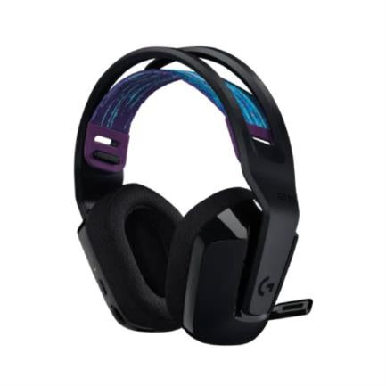 Audífonos Logitech Gaming G535 Lightspeed Inalámbricos Micrófono Color Negro