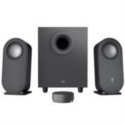 Bocinas Logitech Z407 Bluetooth Subwoofer Control Inalámbrico Color Negro