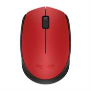 Mouse Logitech M170 Inalámbrico Plug and Play USB Color Rojo