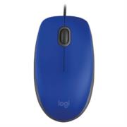 Mouse Logitech M110 Silent 1000 dpi USB Color Azul