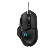 Mouse Logitech(D90) G502 Gaming Hero Alámbrico Alto Rendimiento Color Negro