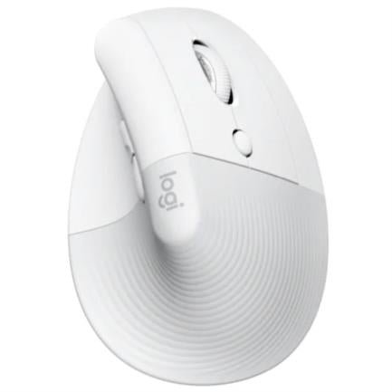 Mouse Logitech Lift Ergonómico Vertical 1000dpi Color Gris Pálido